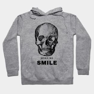 Make me smile skull Hoodie